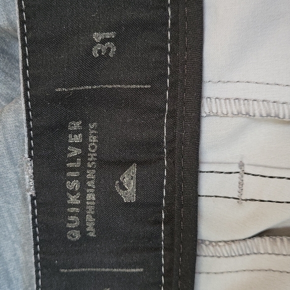 Waterman Shorts Backwater 20" Amphibian Shorts  Heathered Silver/Gray  Men's 31W - Picture 3 of 6